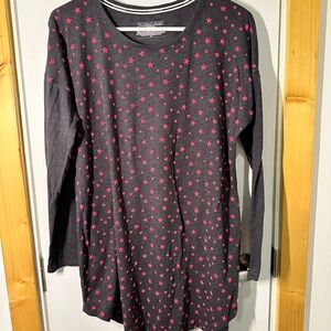 Victoria’s Secret Stars Night Gown Sleepshirt Pajamas
